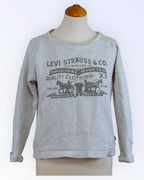 Levi'sin vaaleanharmaa collegepaita