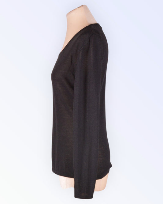 Karl Lagerfeld black top