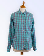 Peak Performance checked blouse