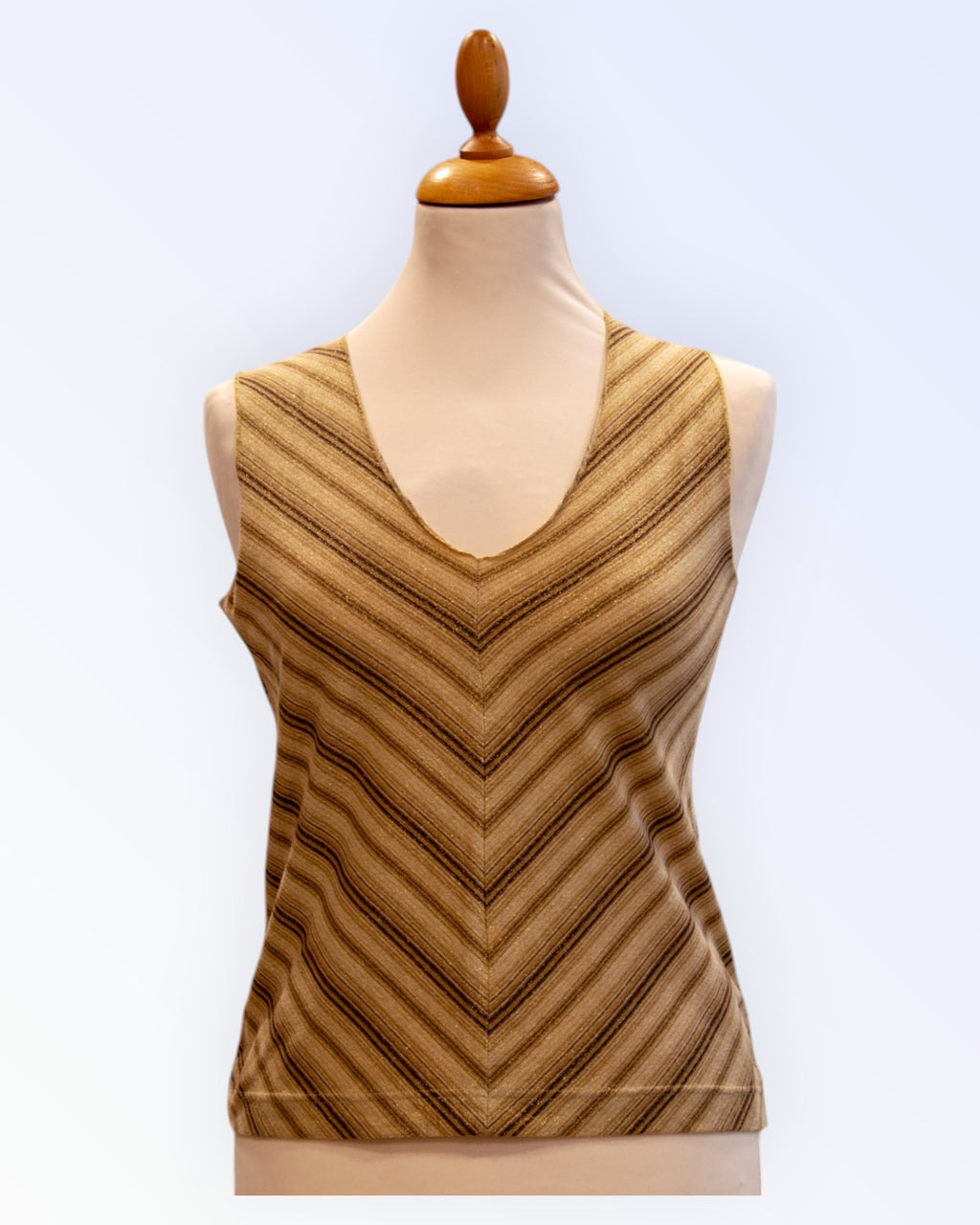 Lindex mitmevärviline trikotaažtop