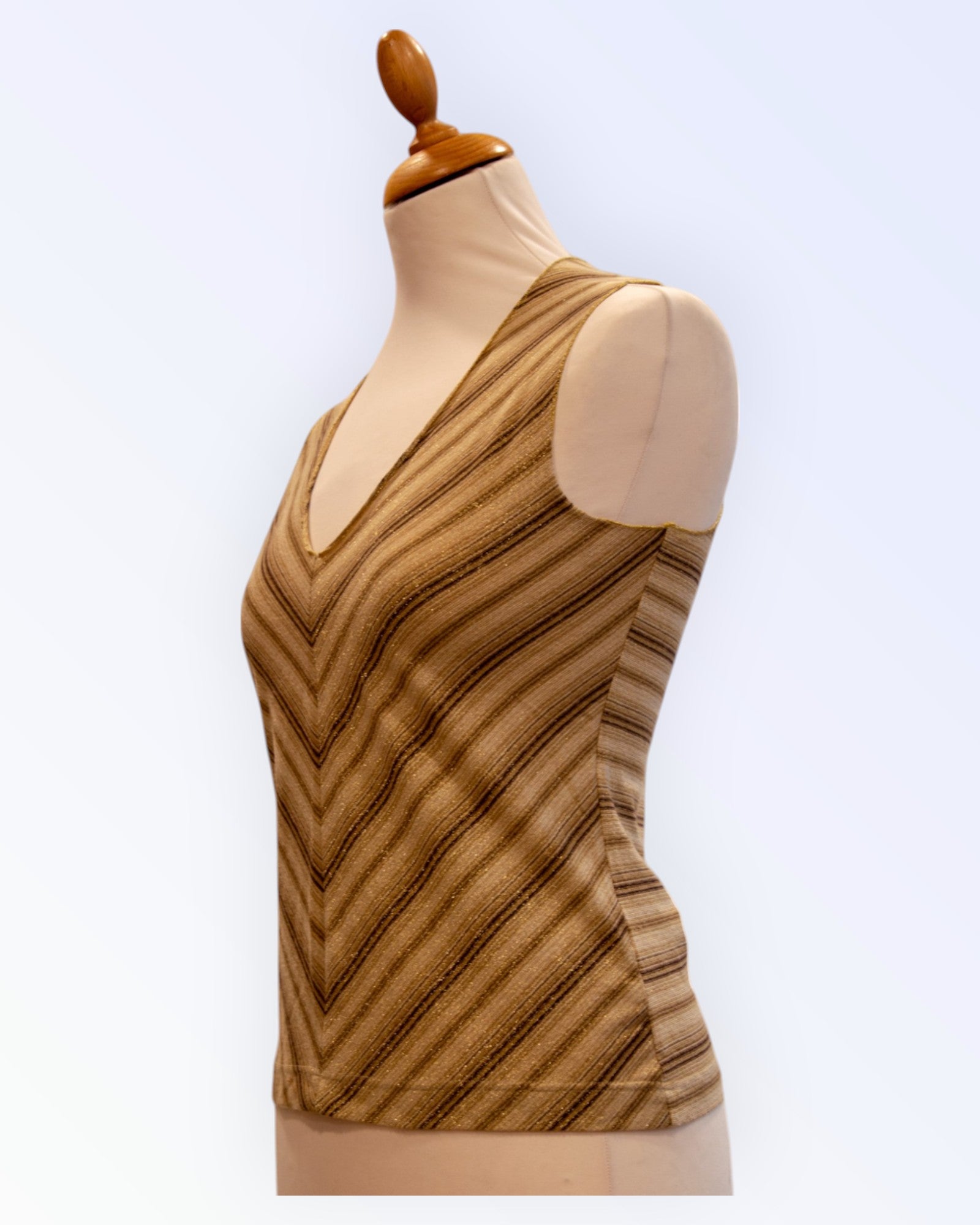 Lindex mitmevärviline trikotaažtop