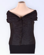 Heine tummanharmaa korsetti