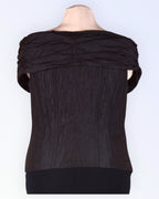 Heine tummanharmaa korsetti