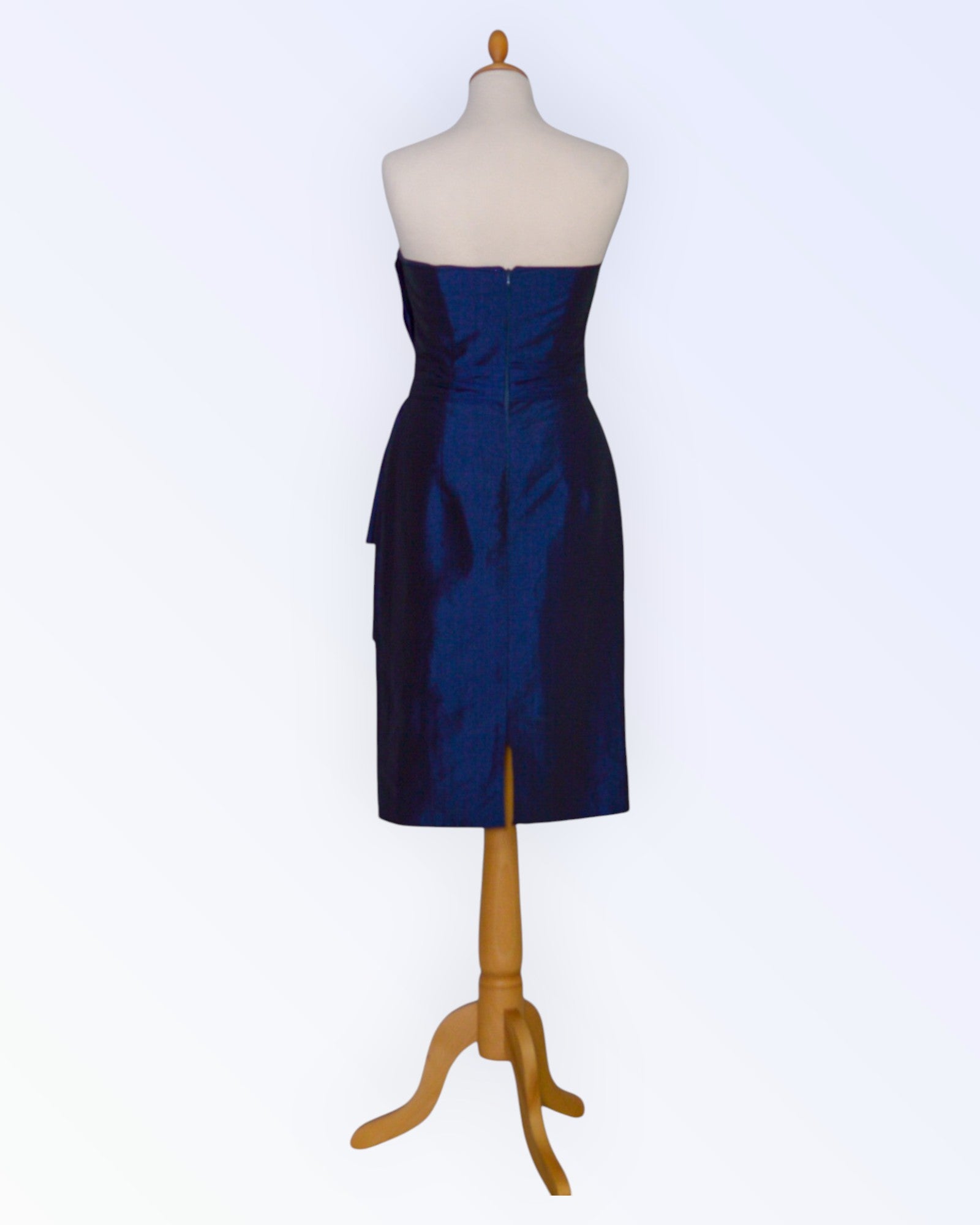 Navy blue cocktail dress