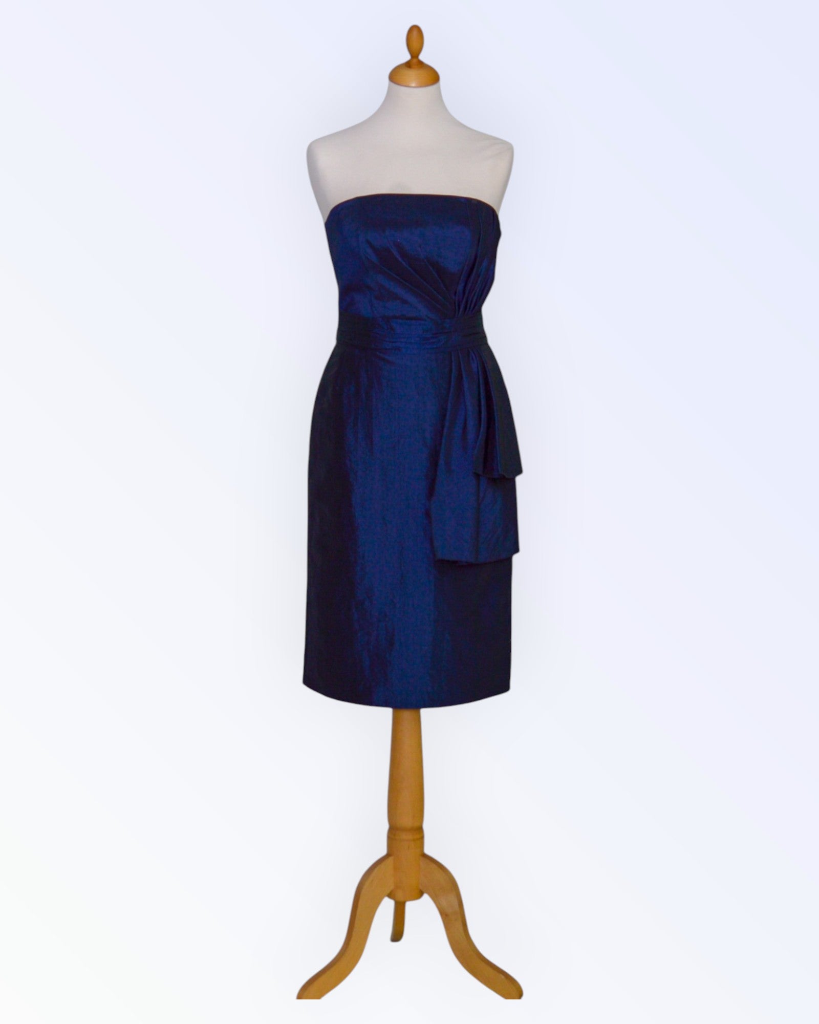 Navy blue cocktail dress