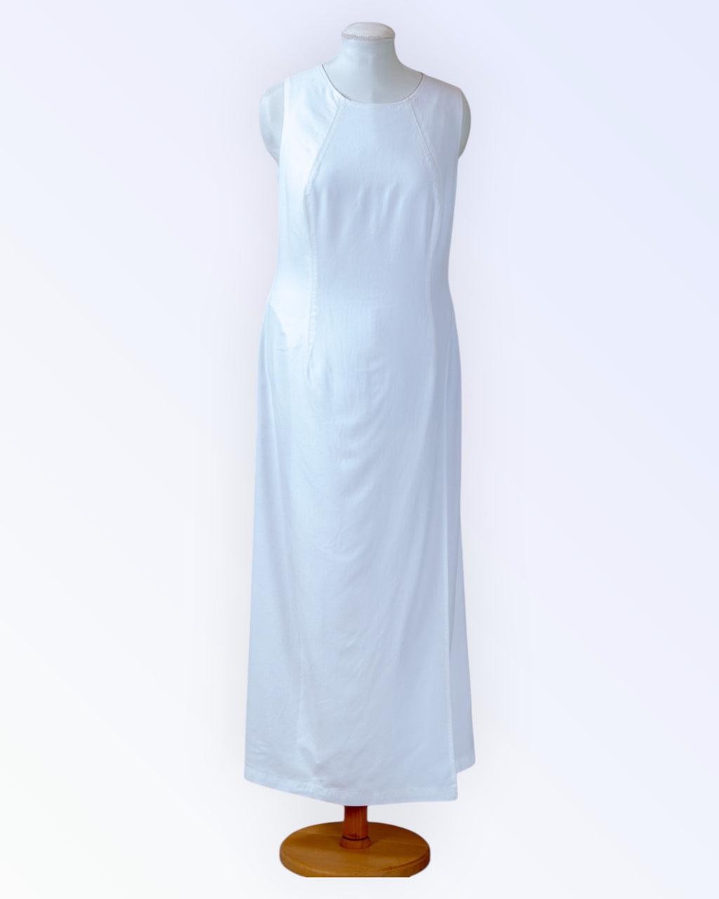 Voglia white maxi dress
