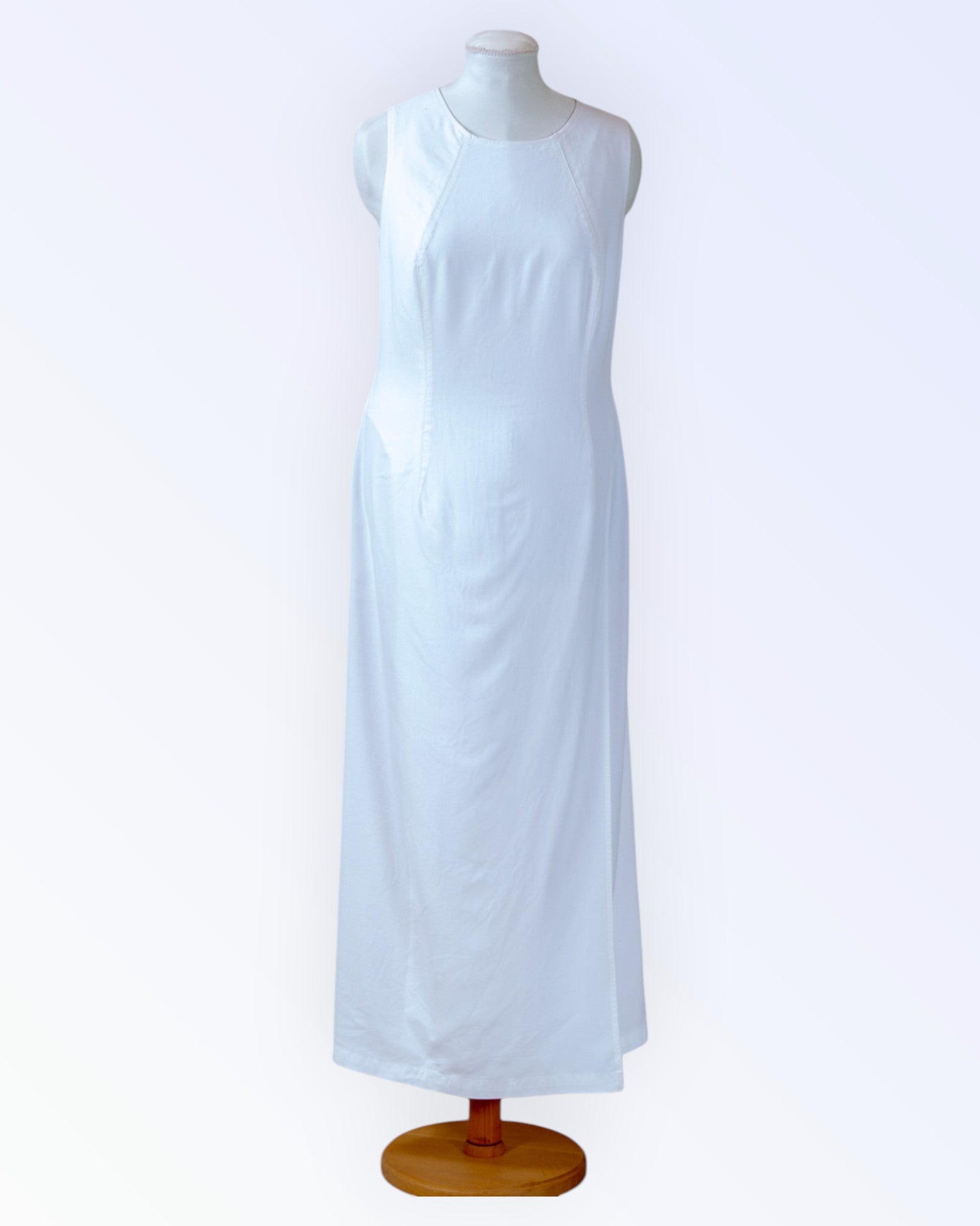 Voglia white maxi dress