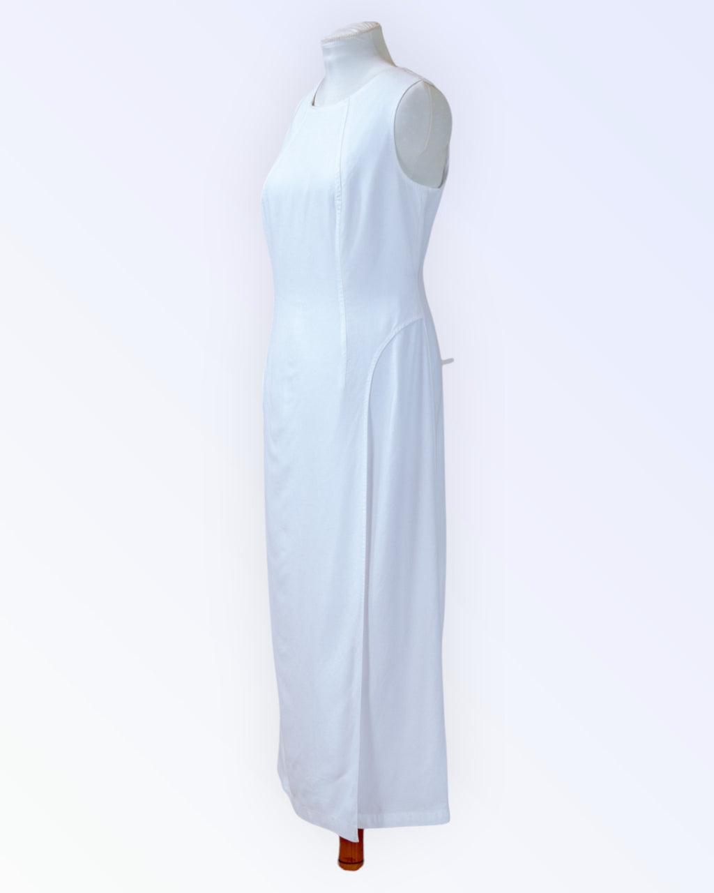 Voglia white maxi dress