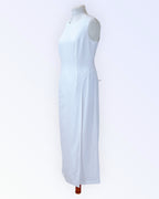Voglia white maxi dress
