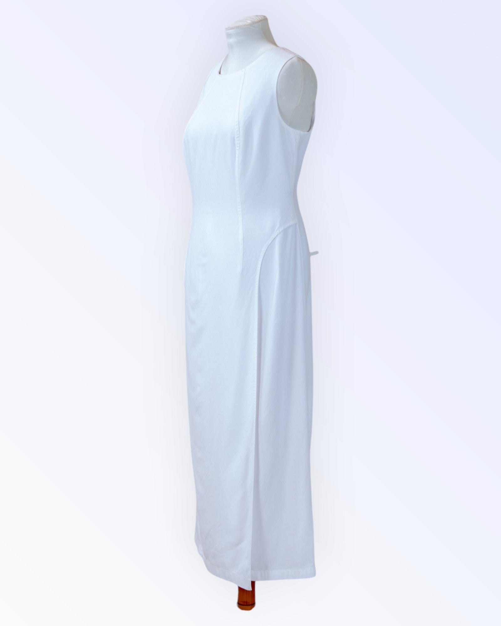 Voglia white maxi dress