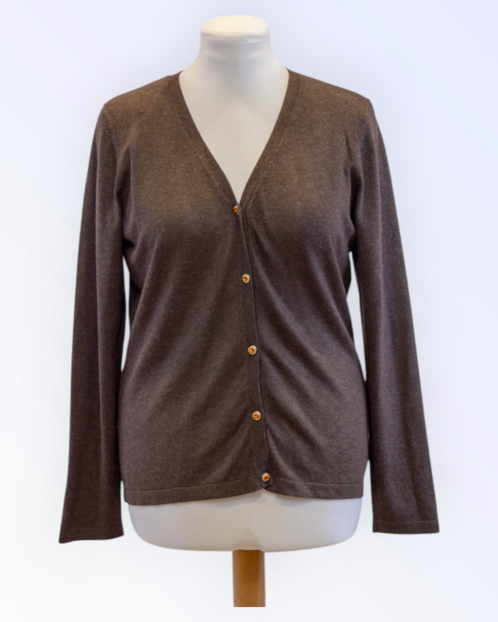 Canelle pruun kardigan