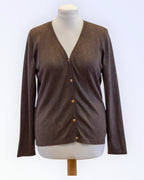 Canelle pruun kardigan