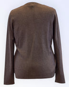 Canelle pruun kardigan