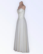 Princess-style wedding dress