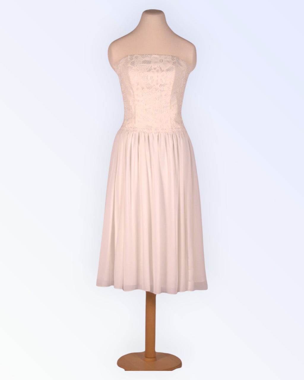 Festive off-white dress