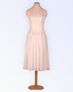 Festive off-white dress