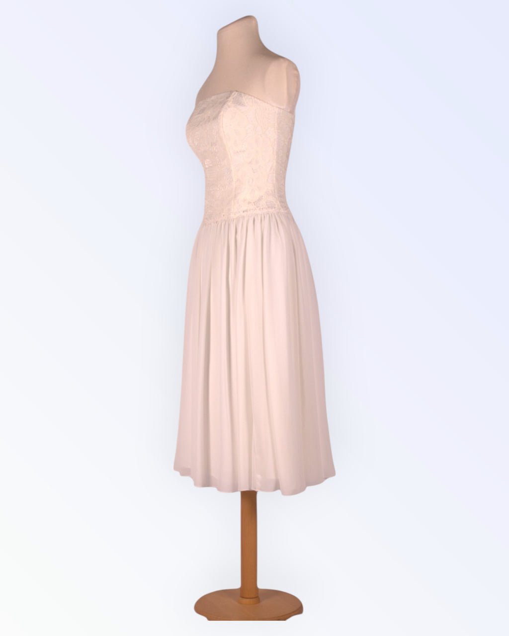 Festive off-white dress