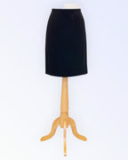 Black pencil skirt