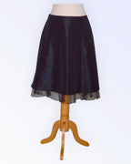 Black formal skirt
