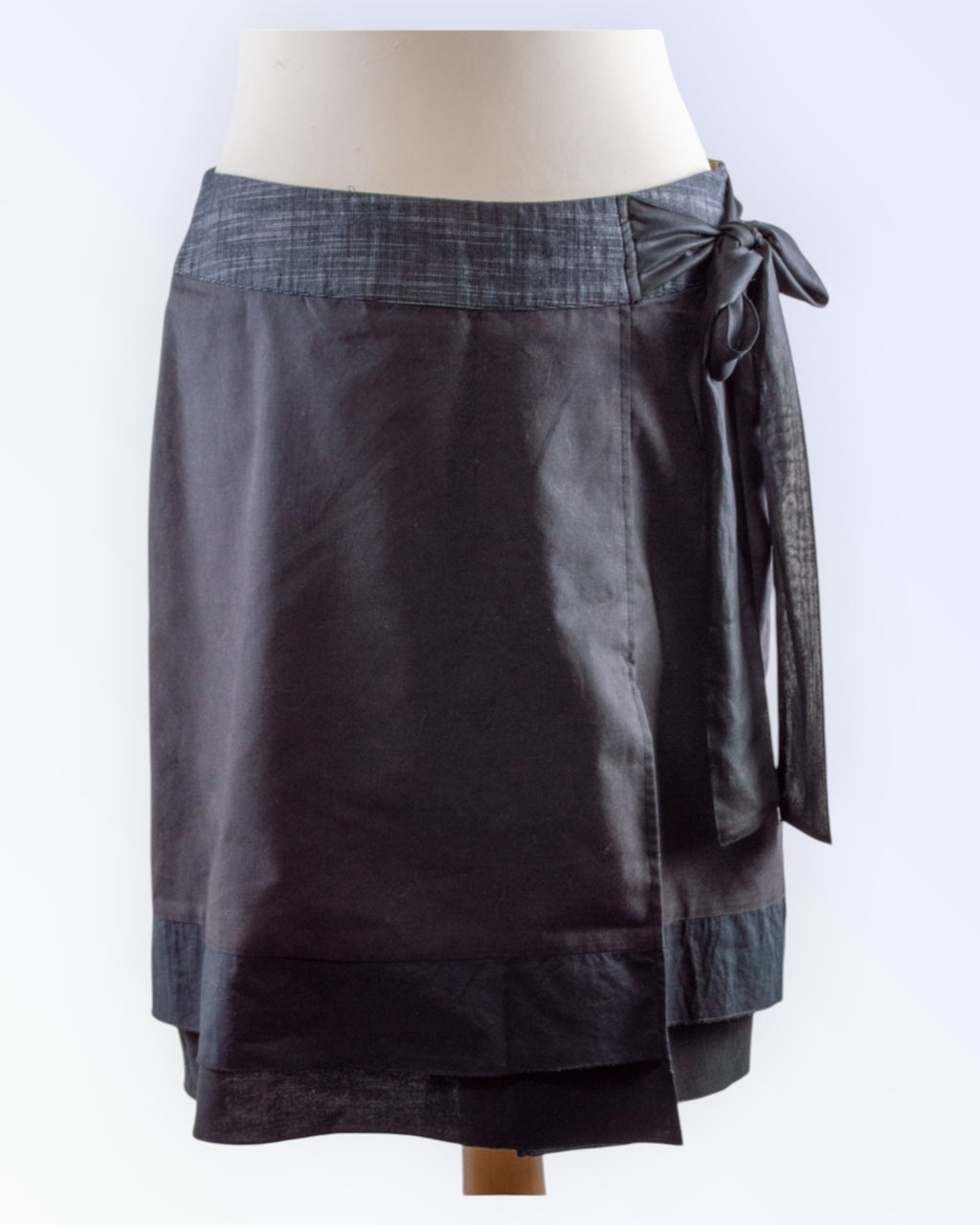 St-Martins cotton black skirt