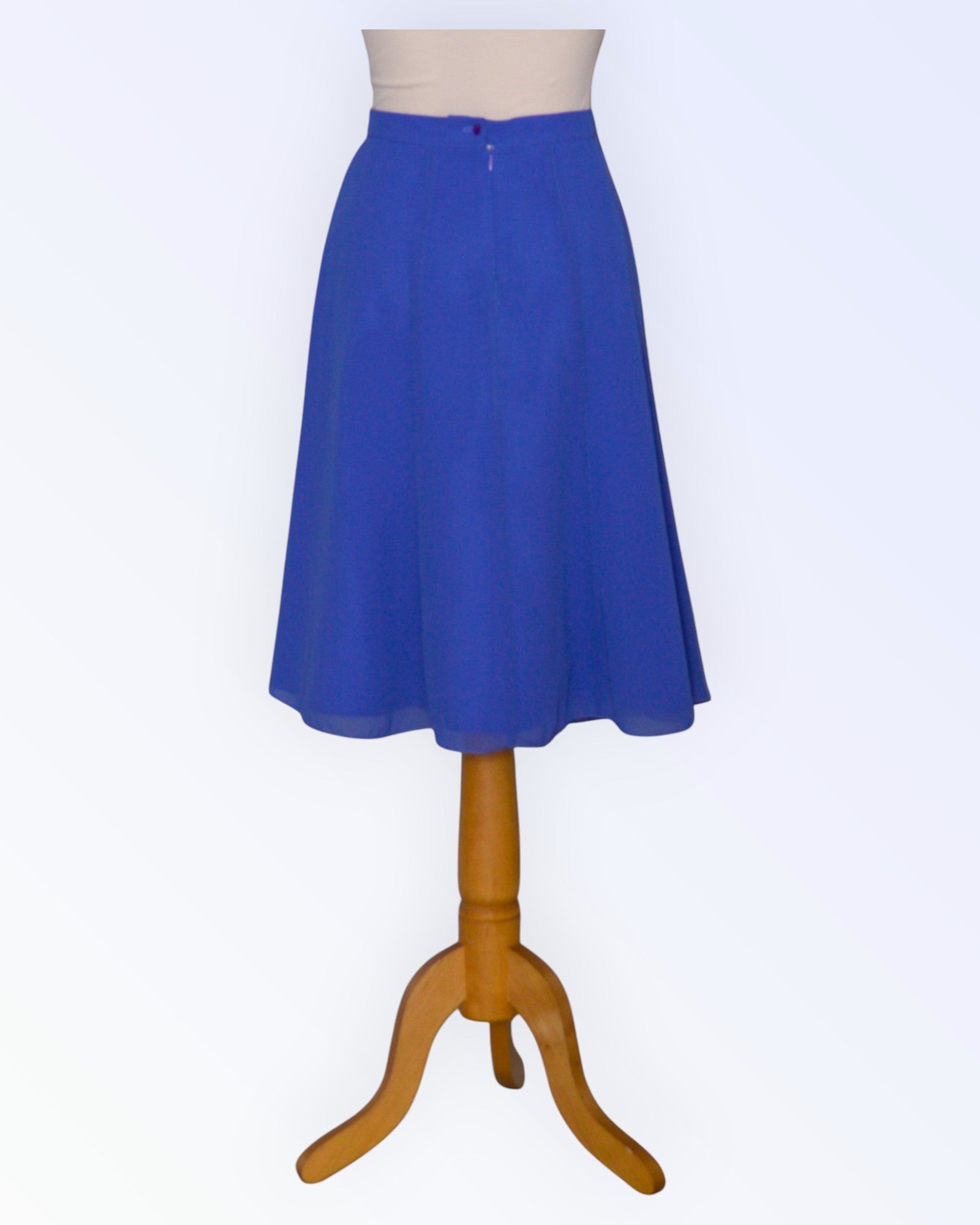 Lavender chiffon skirt