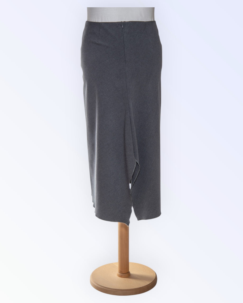 Sisley grey asymmetric skirt