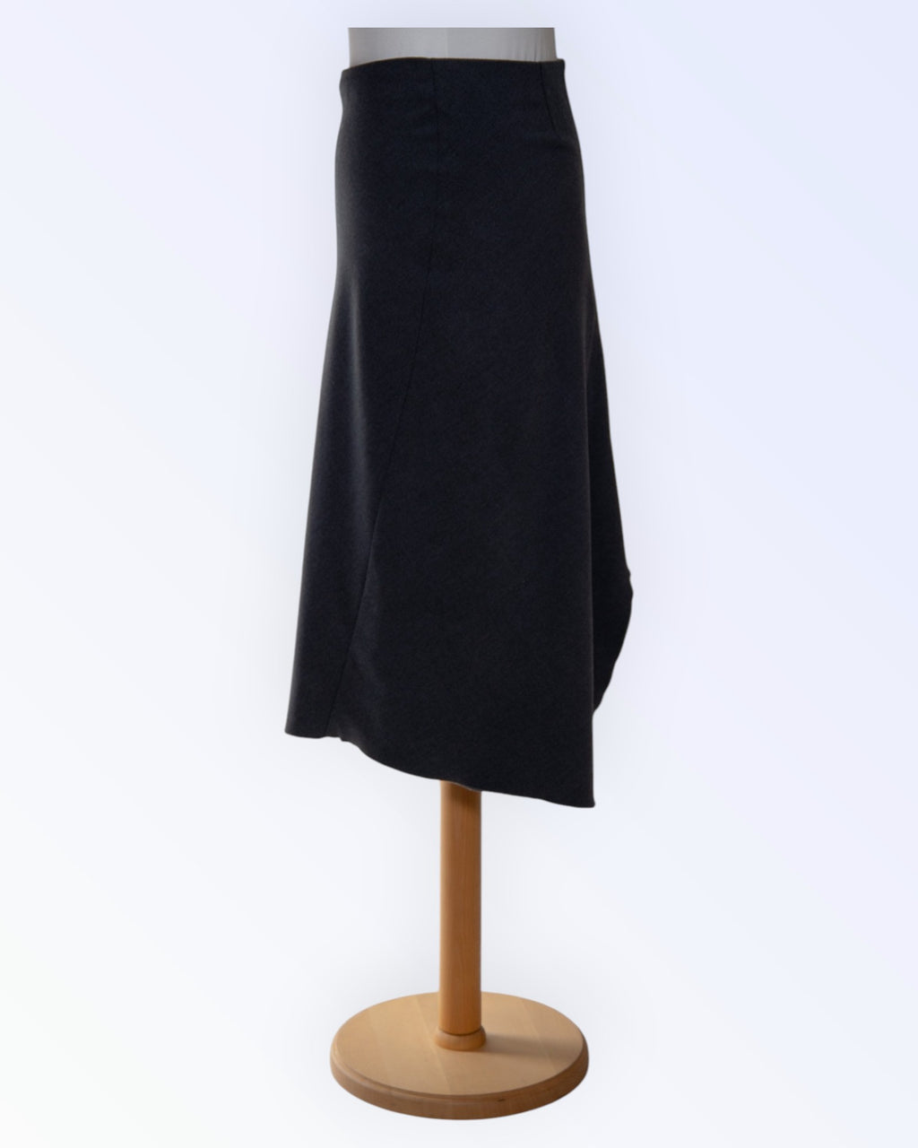 Sisley grey asymmetric skirt