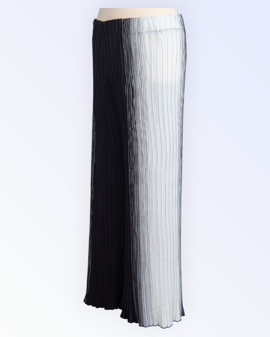 Plisseeritud laiad püksid