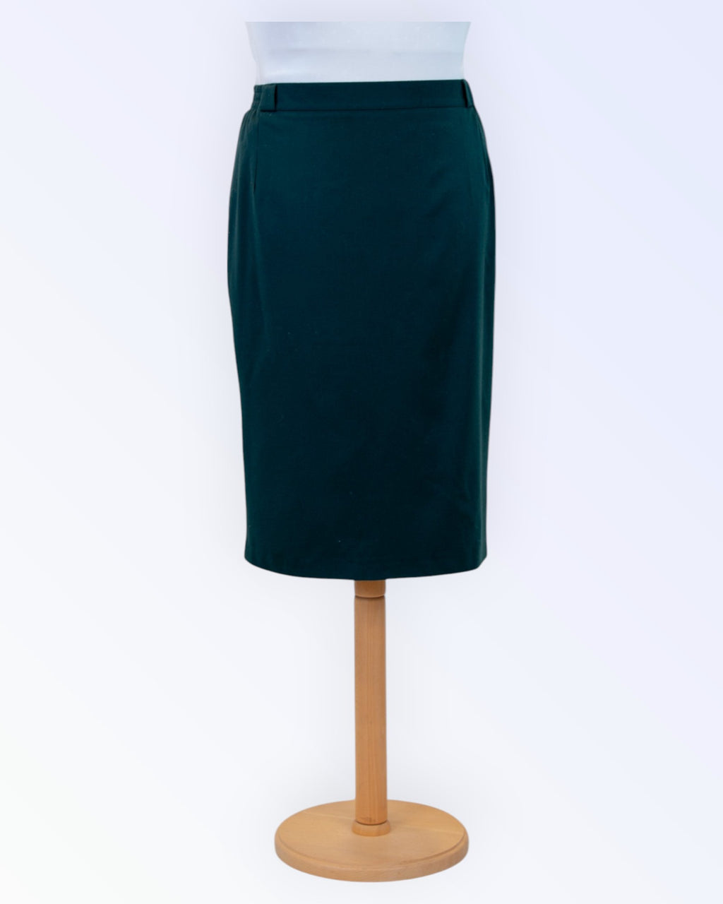 Dark green pencil skirt