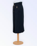 Tristano Onofri black wool skirt
