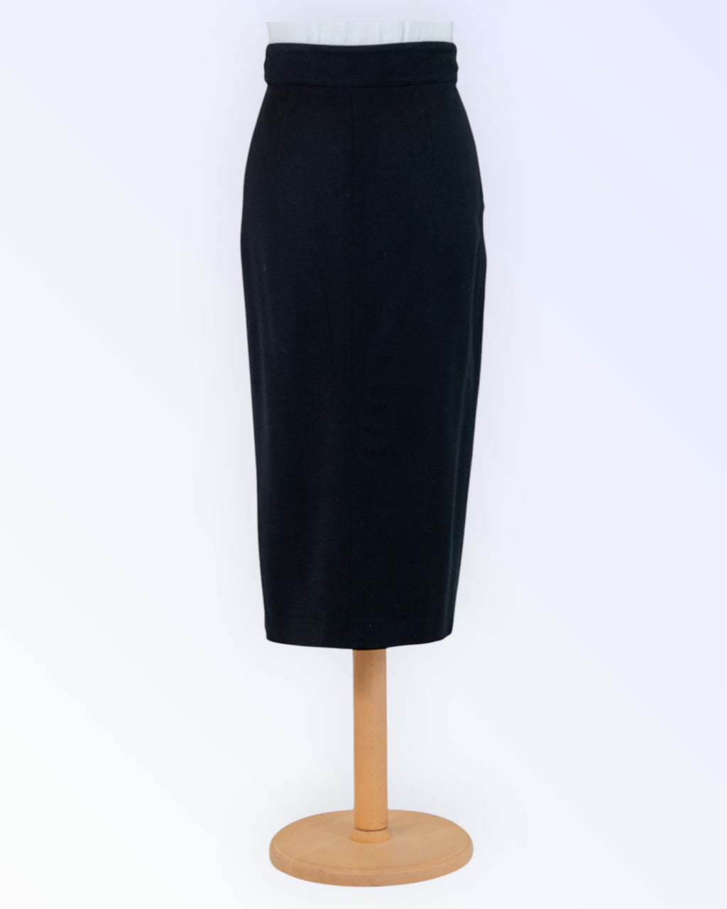 Tristano Onofri black wool skirt
