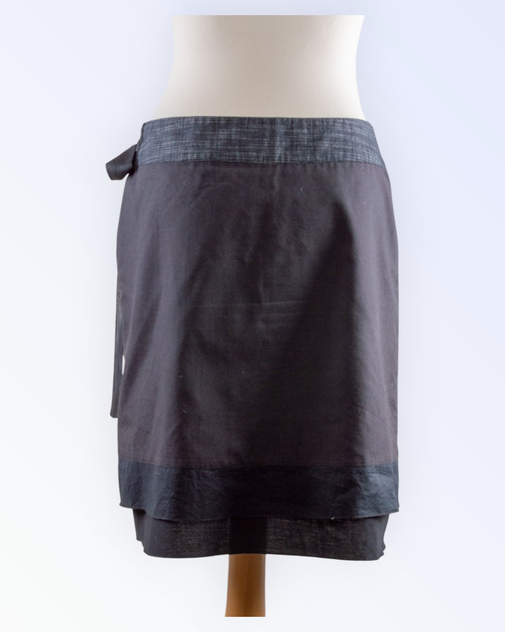 St-Martins cotton black skirt