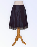 Black formal skirt