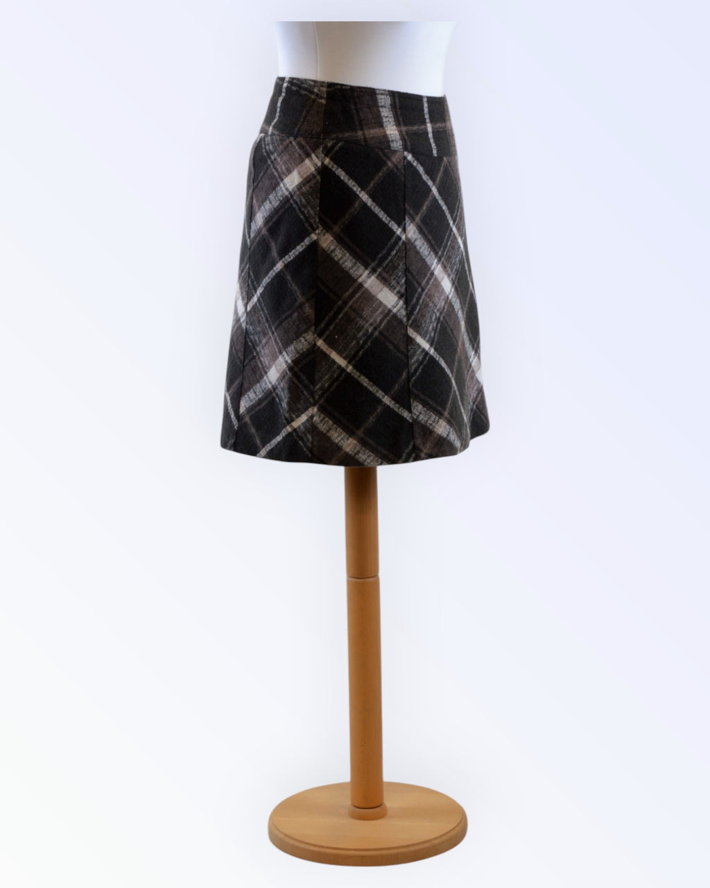 Street One plaid skirt