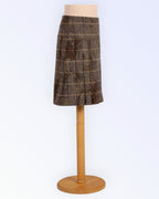 More&amp;More checked skirt