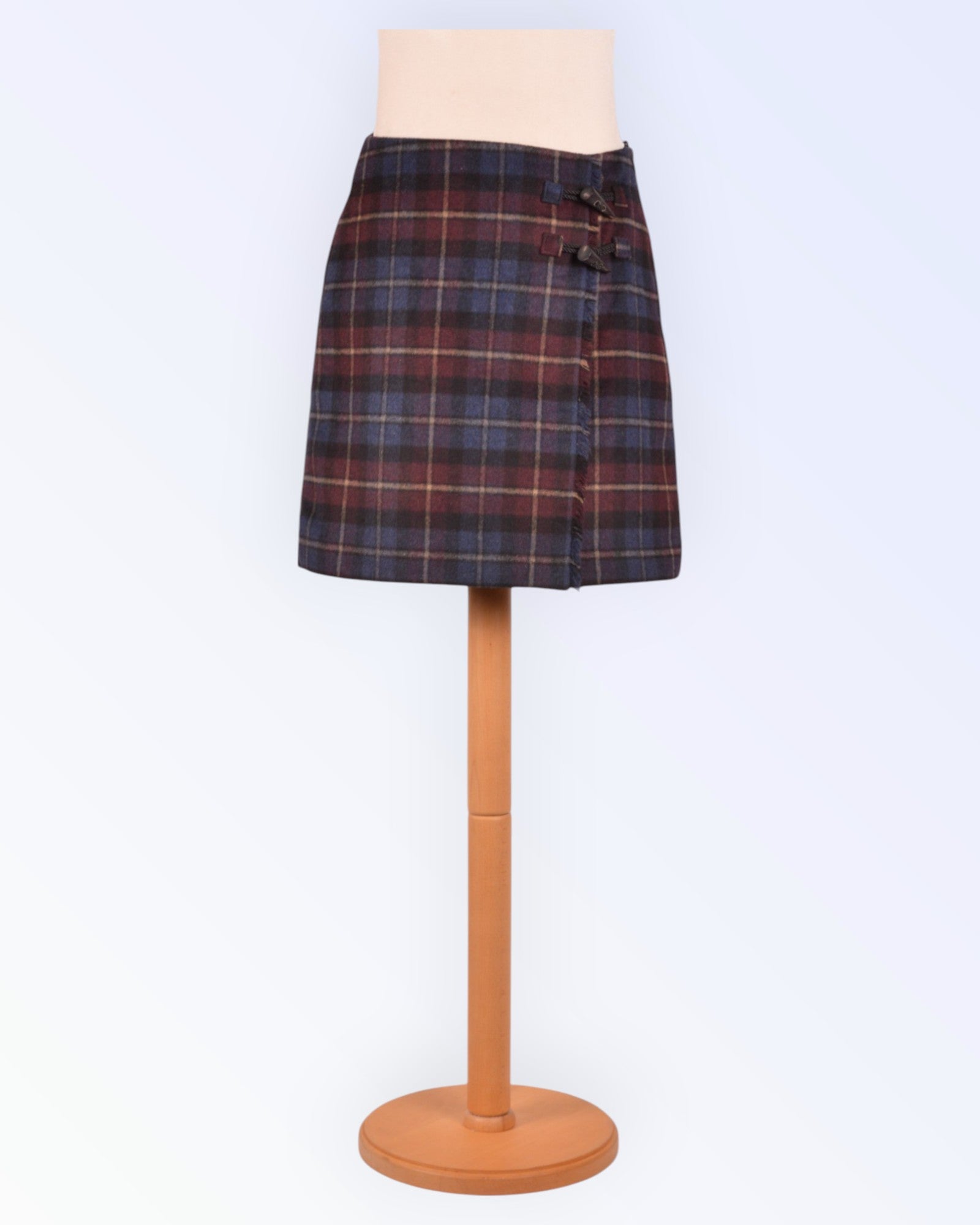 More&amp;More checked skirt