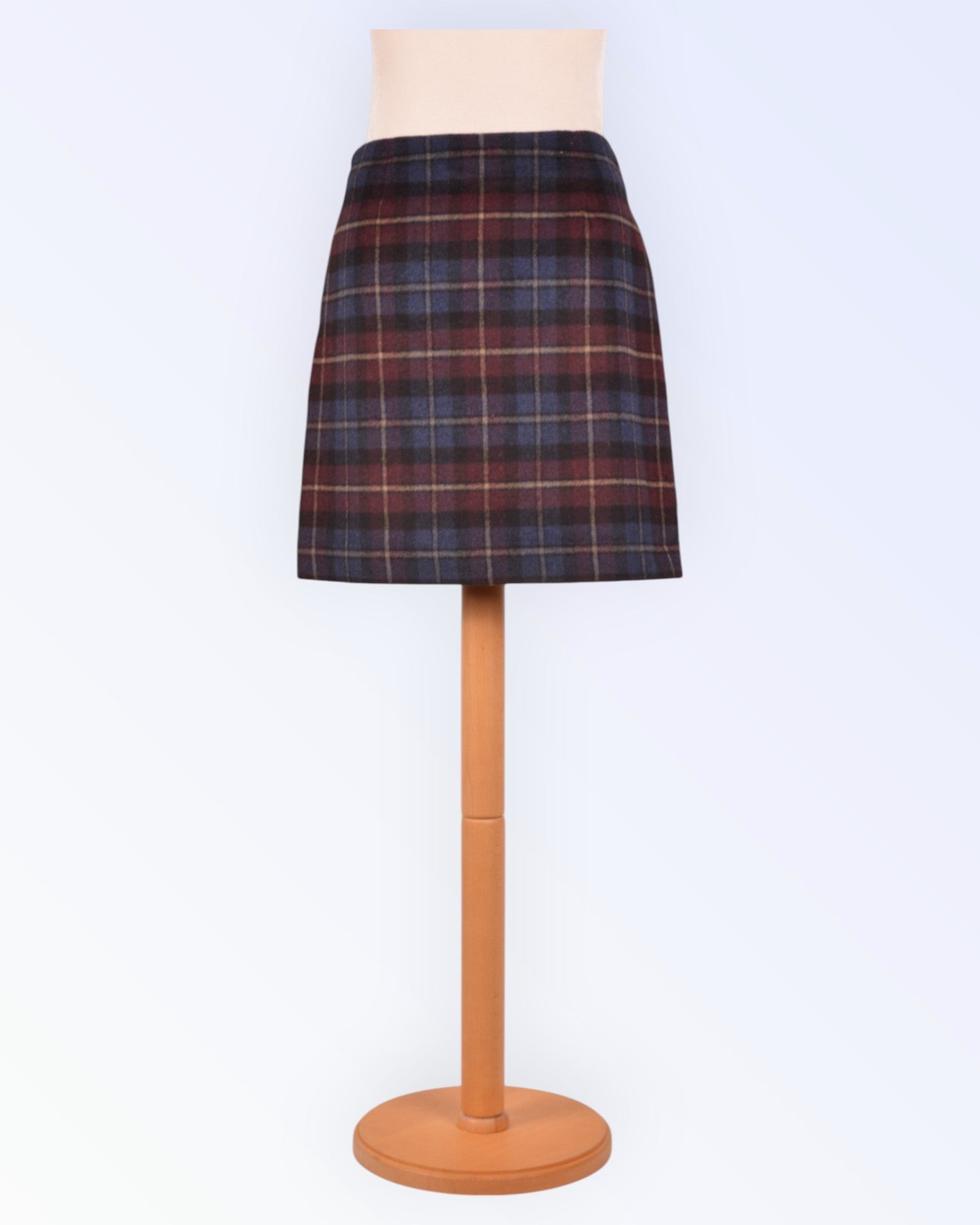 More&amp;More checked skirt