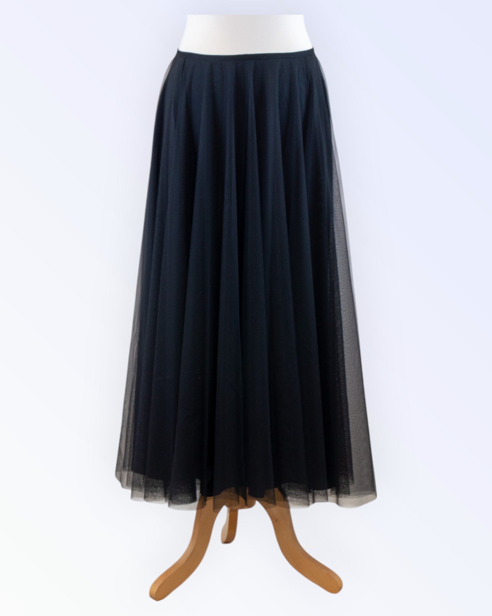 Tigasmo black tulle skirt