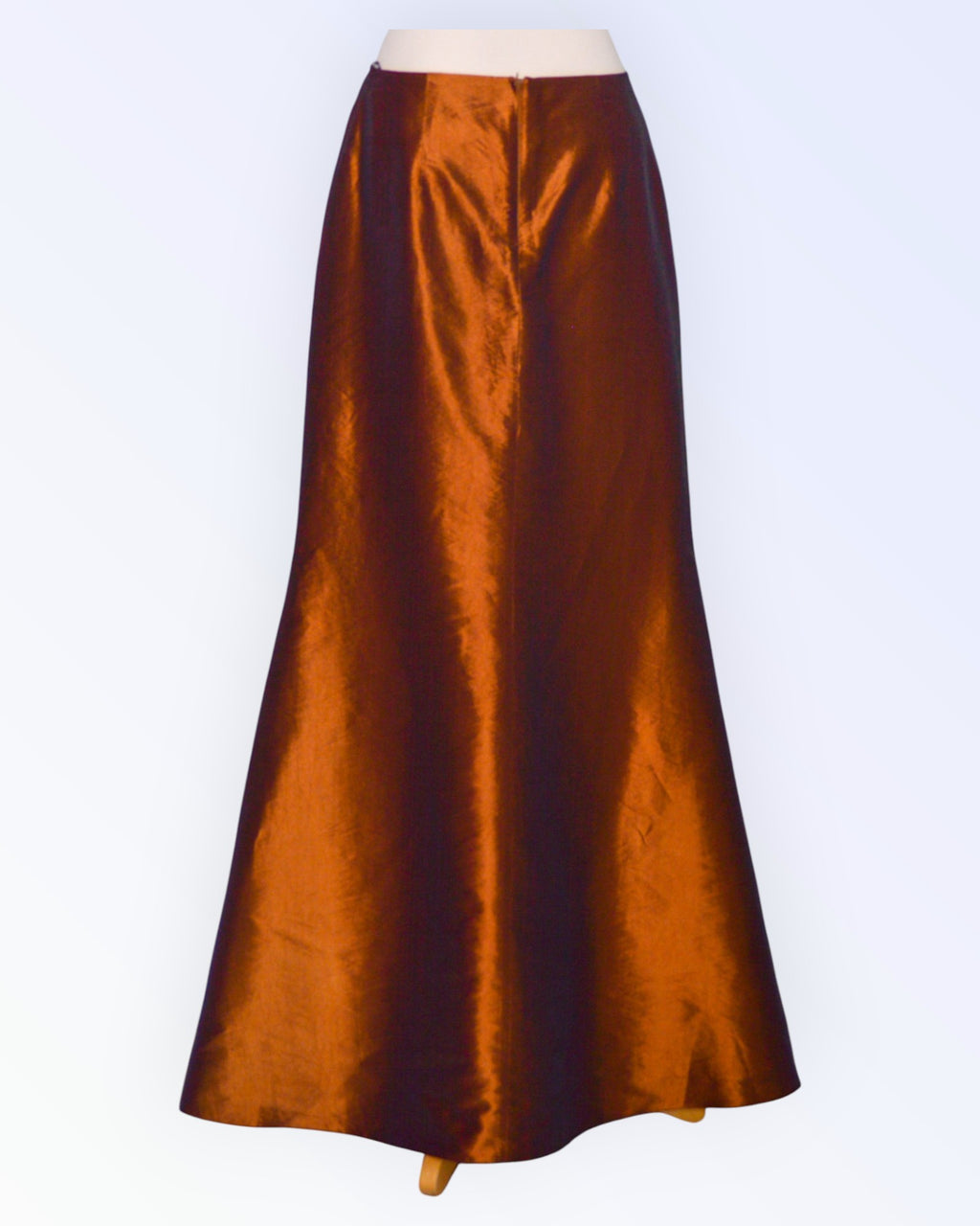 Brown formal skirt