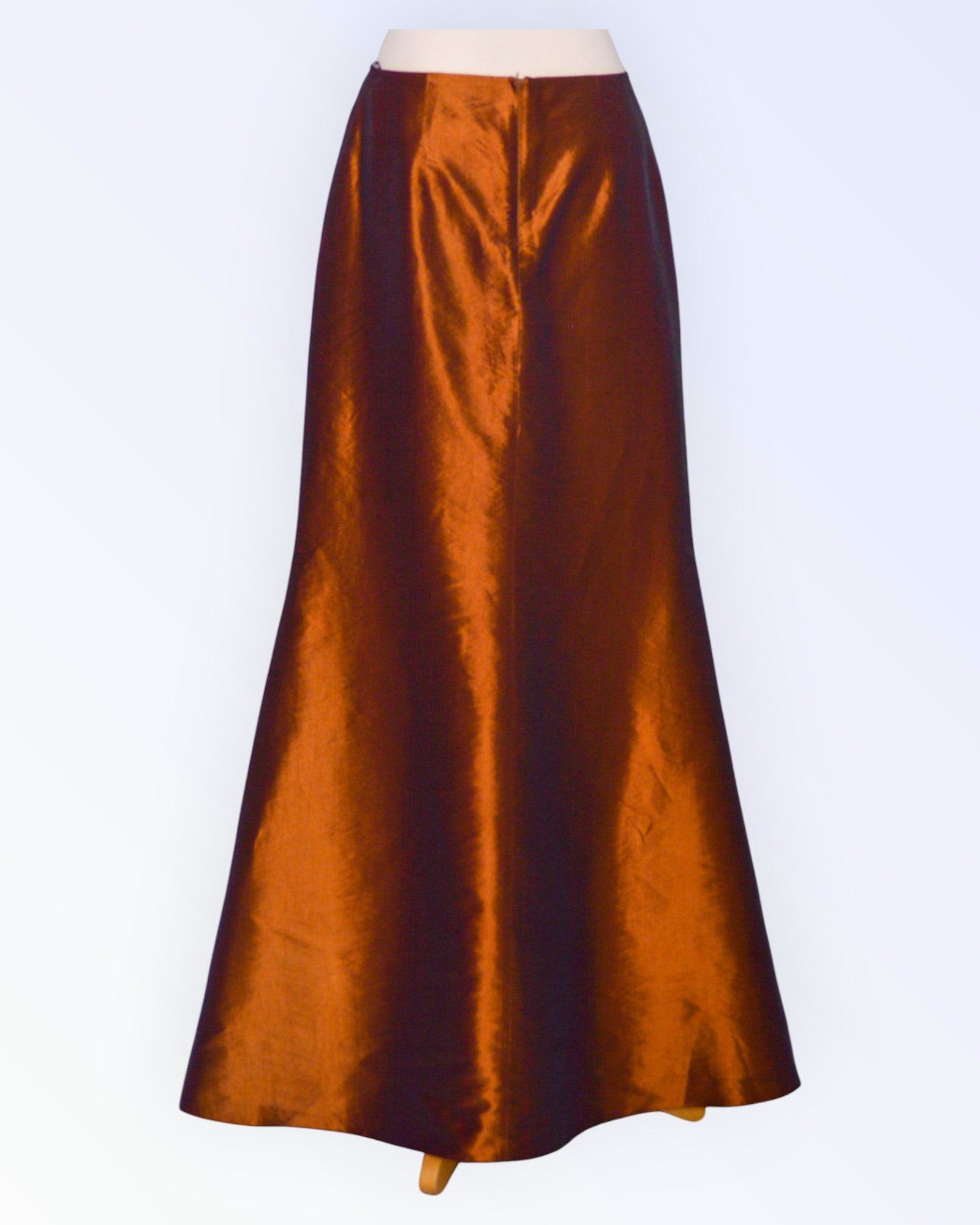 Brown formal skirt
