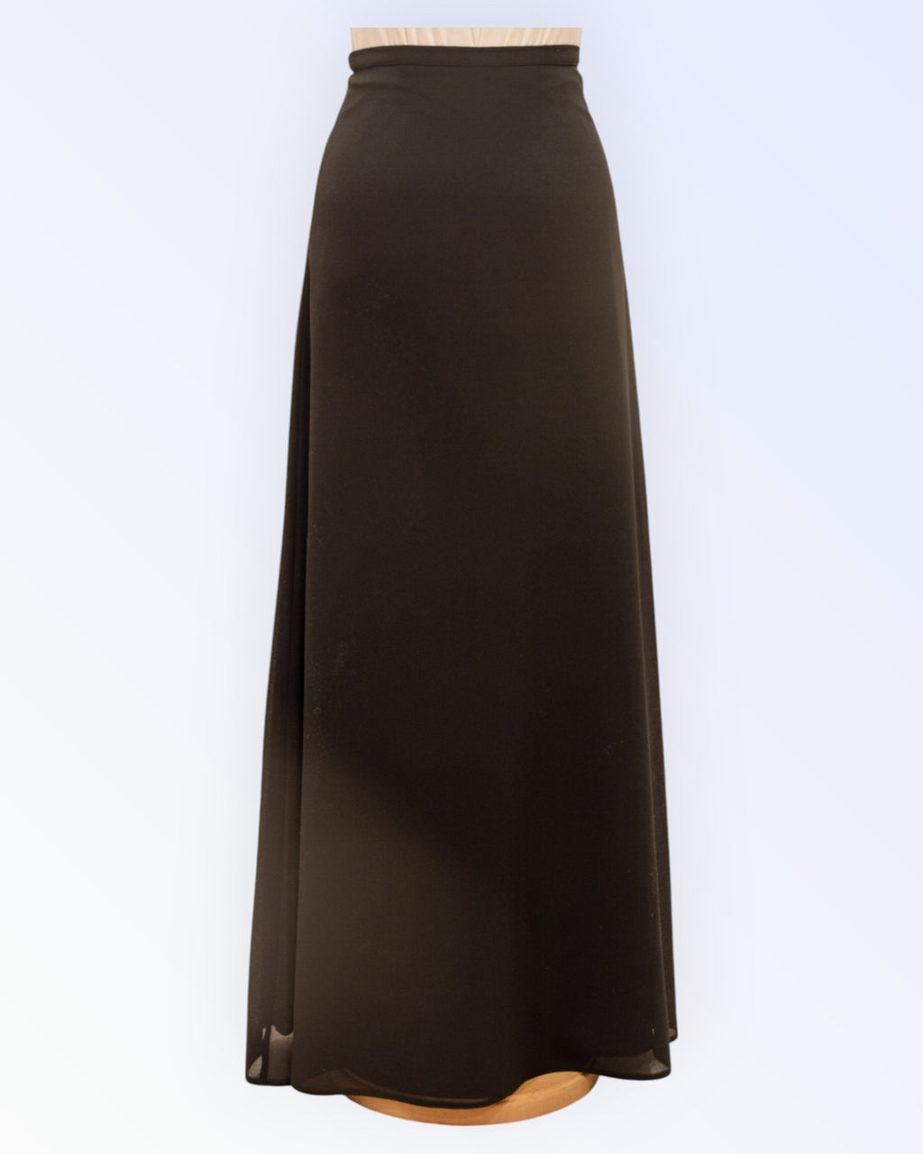Long formal black skirt