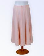 Pink chiffon skirt