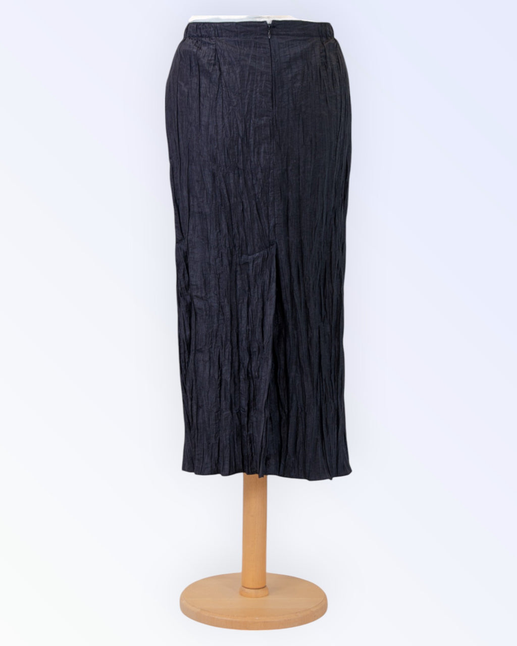 Black taffeta skirt