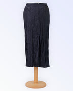 Black taffeta skirt