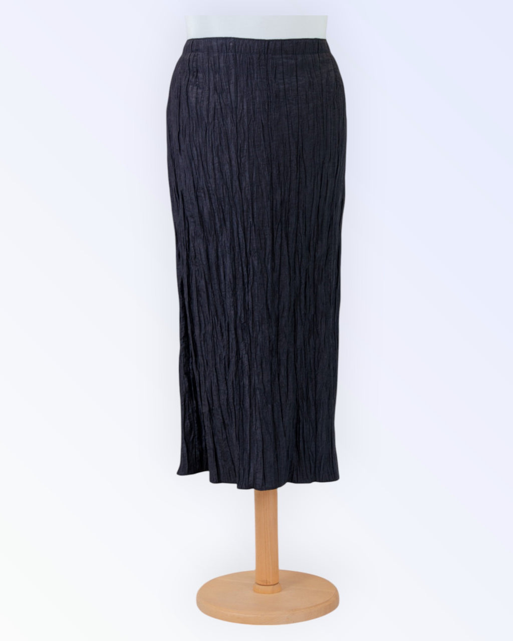 Black taffeta skirt