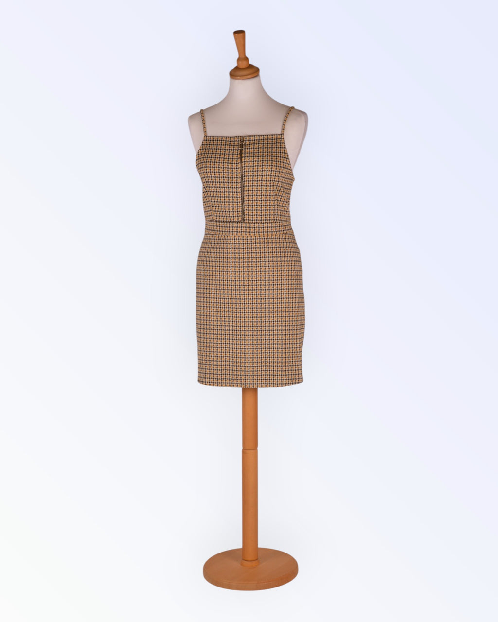 New Look checked jersey dress