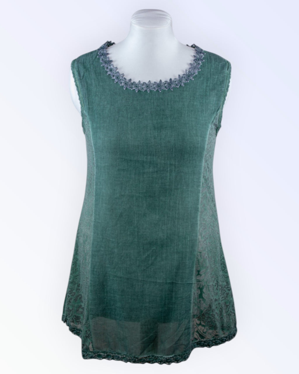 Carole Hochman green tunic