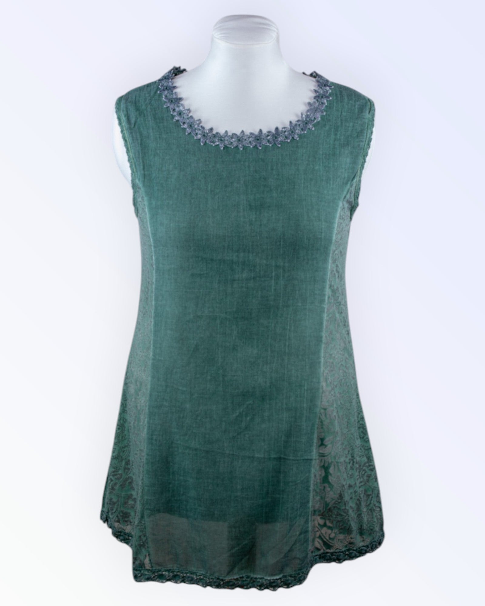 Carole Hochman green tunic