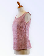 Martinelli pink lace top