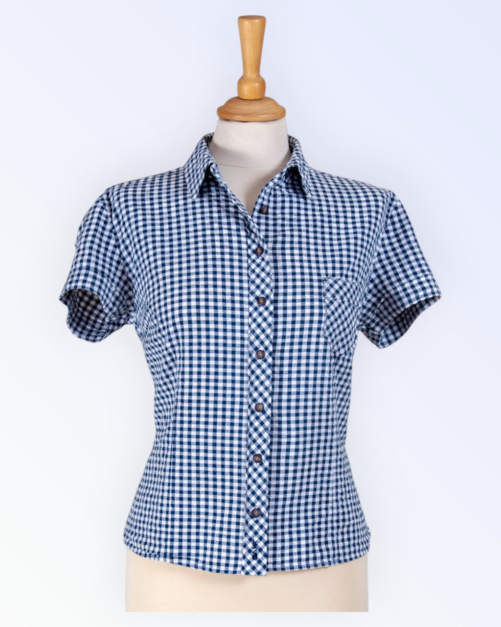 Gant checked summer blouse